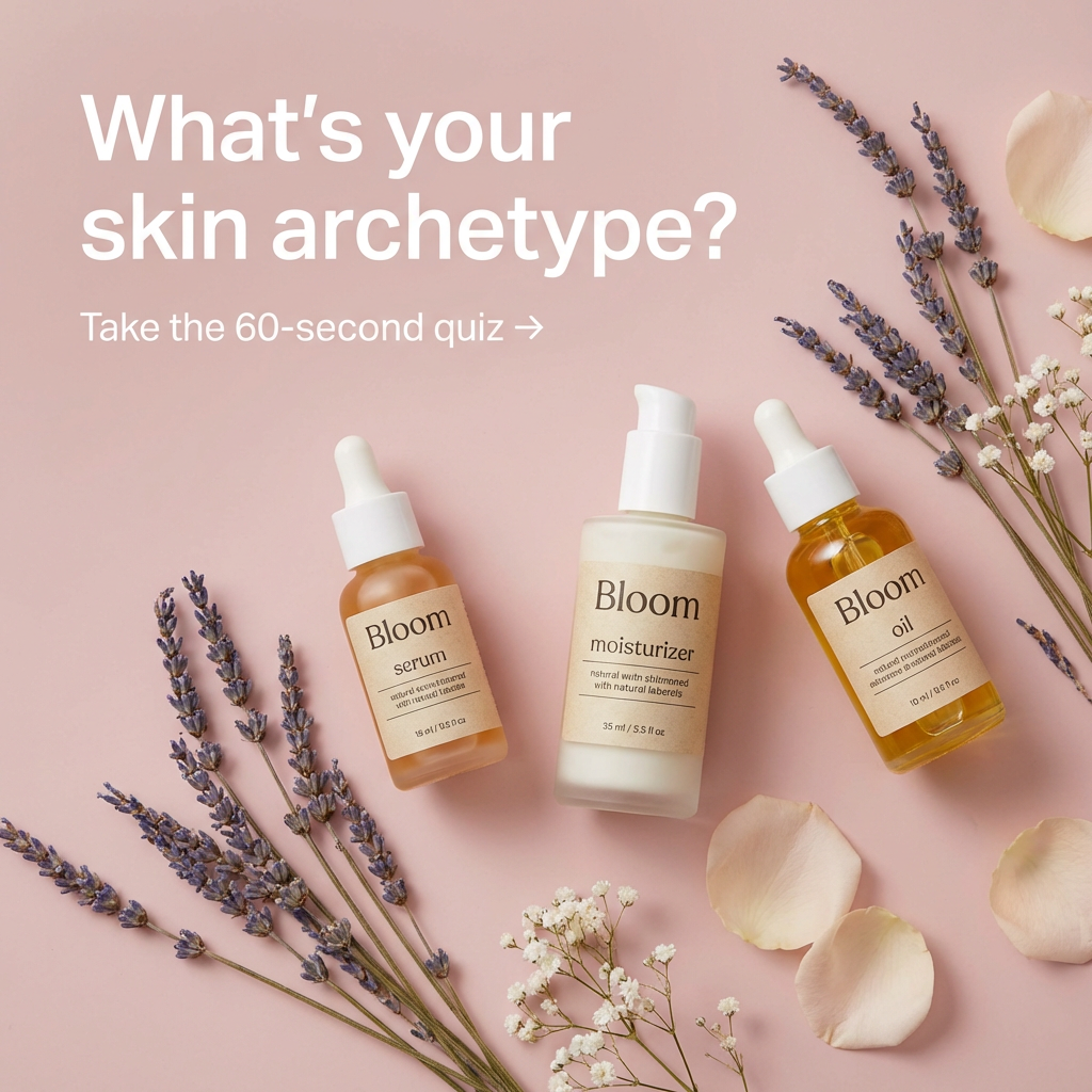 Bloom Skincare Meta ad