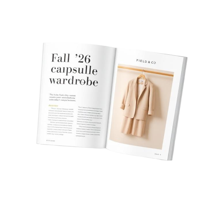 Field & Co. — Fall '26 Capsule Wardrobe