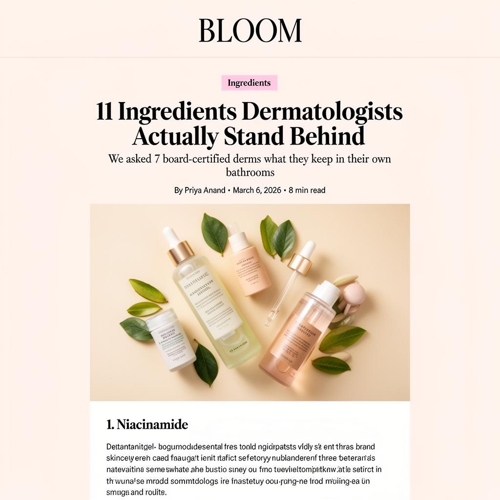 Bloom — Listicle (Skincare)